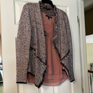 WhiteHouse Black Market blouse and sweater XL